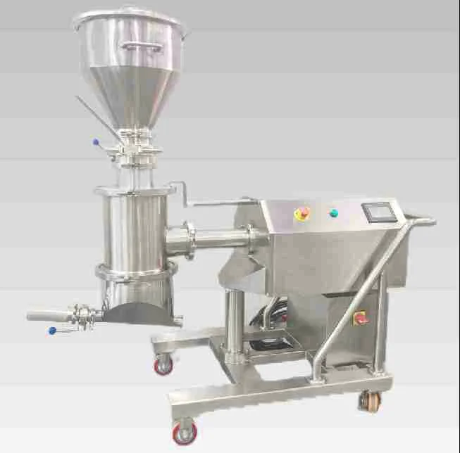 Centrifugal sifter machine for gentle powder sieving and delumping