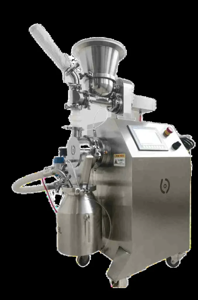 Hammer mill machine for pharmaceutical powder size reduction