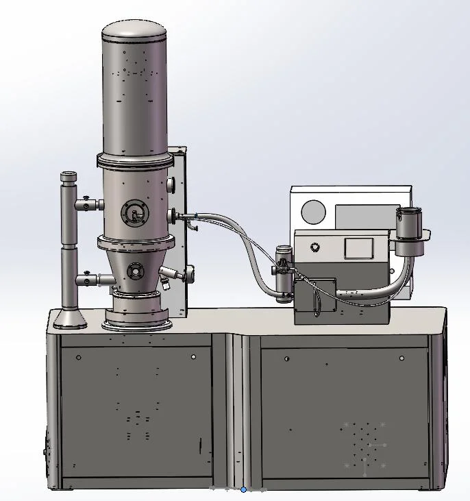 Hot melt spray coating unit integrated with pilot fluid bed