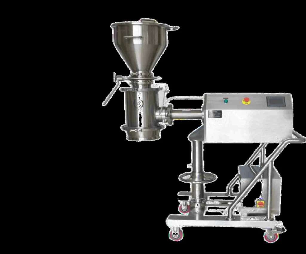 Mobile granulator machine for sizing wet and dry granules