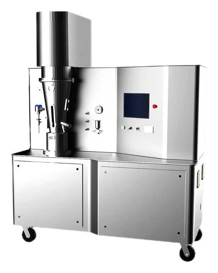 Multifunctional fluid bed MINI model for granulation drying and coating