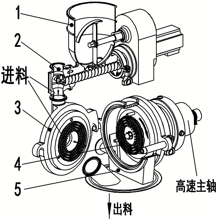 Exploded assembly diagram of S-LAB lab machine with labeled parts