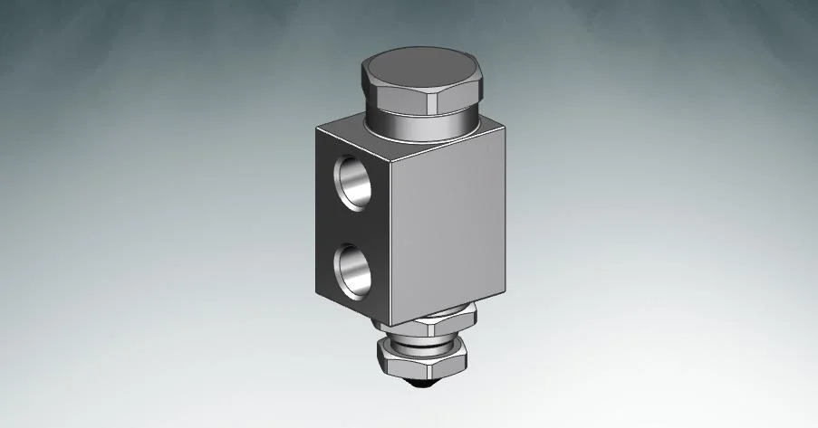 Two-fluid top spray gun for fluid bed granulation, stainless steel body